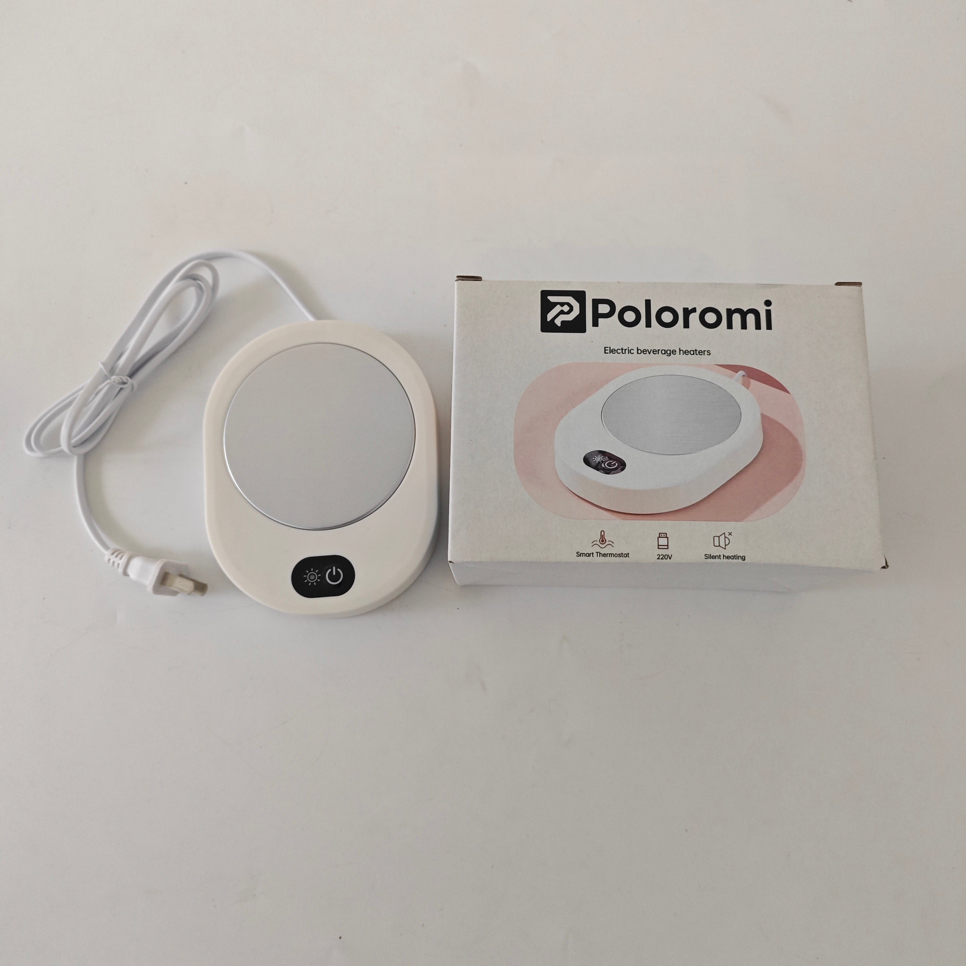 Poloromi | Electric beverage heater for Coffee, Tea, Milk, Office Home Use