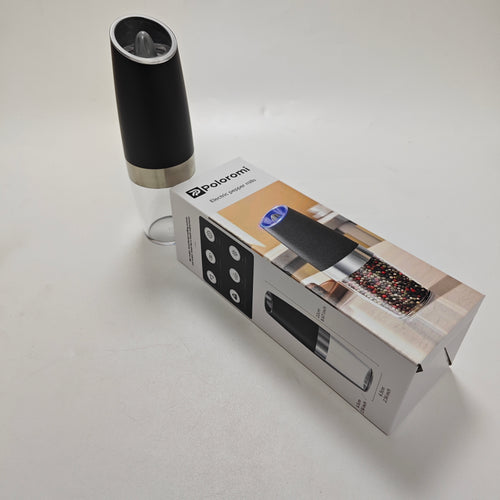 Poloromi | Electric pepper mills for Kitchen, BBQ, Dining, One-Hand Operation