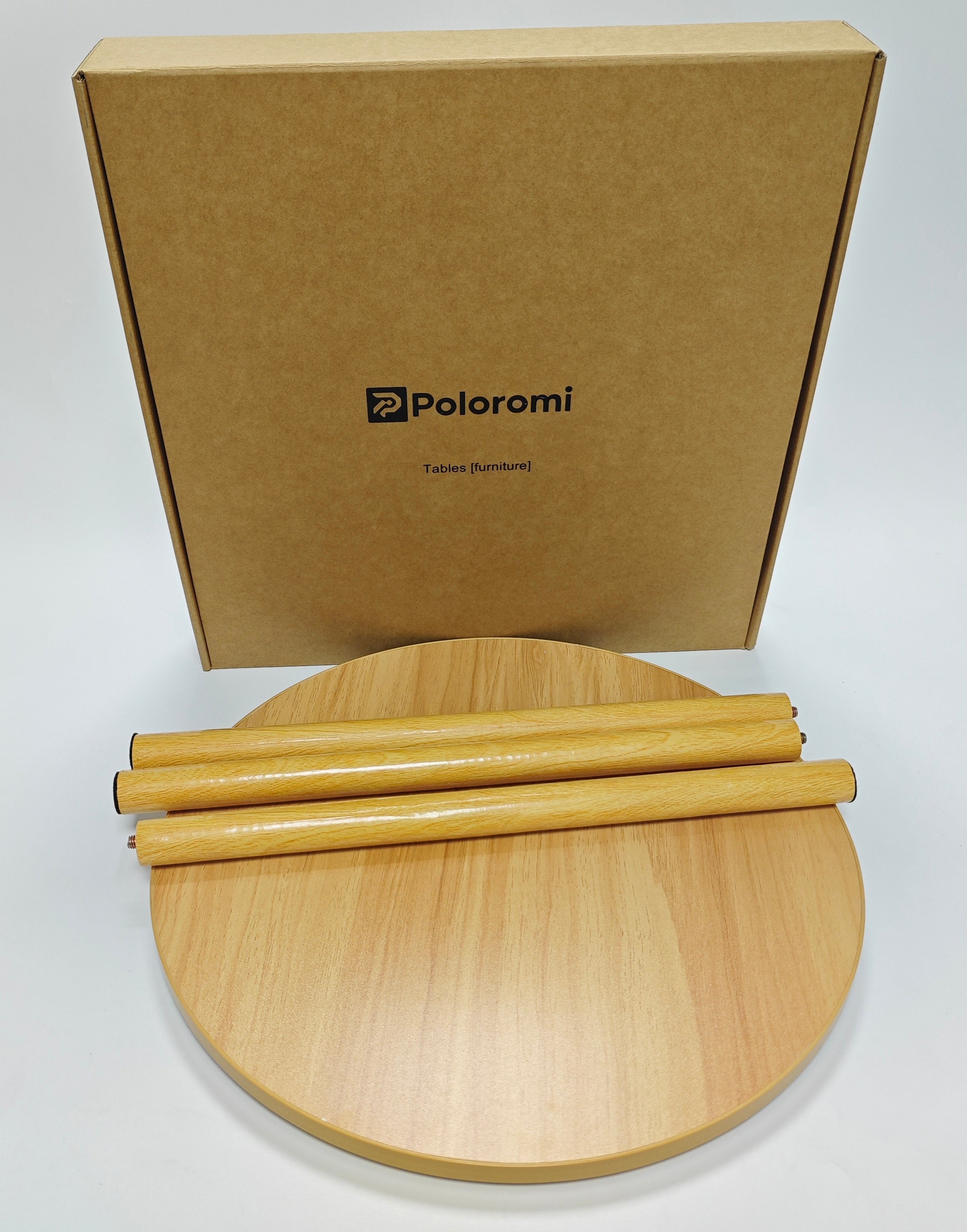 Poloromi | 18 Inch Table [furniture] for Living Room,Bedroom,Balcony,Easy Assembly
